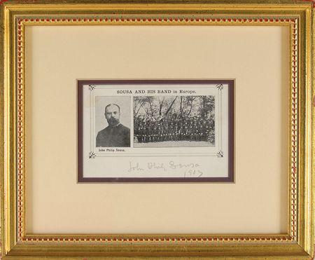 Lot #593 John Philip Sousa Signed Photograph - Image 2