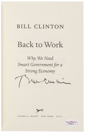 Lot #94 Bill Clinton Book - Image 1