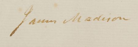 Lot #3 Thomas Jefferson and James Madison: Well-preserved unissued Jefferson-Madison partial ship’s papers - Image 3