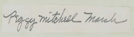 Lot #545 Margaret Mitchell Signature - Image 2