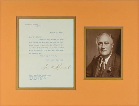 Lot #67 Franklin D. Roosevelt Typed Letter Signed - Image 2