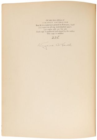 Lot #547 Eugene O’Neill - Image 1