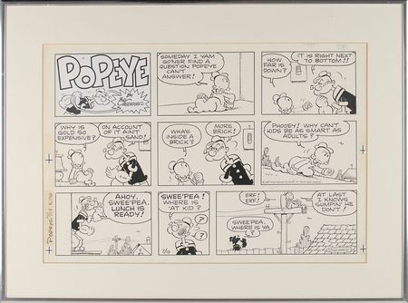 Lot #467 Bud Sagendorf Original Comic Art - Image 2