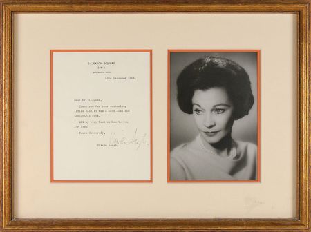 Lot #797 Vivien Leigh Typed Letter Signed - Image 2