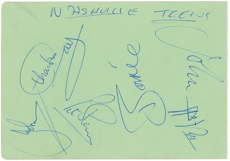 Lot #653 British Invasion Signature - Image 2
