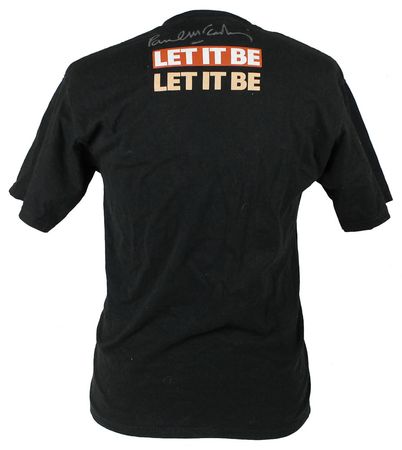 Lot #616 Beatles: Paul McCartney T-Shirt - Image 1