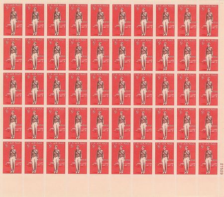 Lot #385 Amelia Earhart: Extraordinary image of Earhart and her vanished plane - Image 2