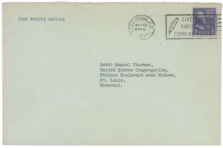 Lot #45 Harry S. Truman: “This knowledge has greatly sustained me through some very decisive and difficult times” - Image 2