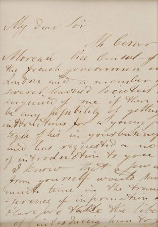 Lot #104 Charles Babbage Signed Letter - Image 2