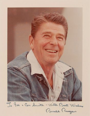 Lot #89 Ronald Reagan Signed Photograph - Image 2