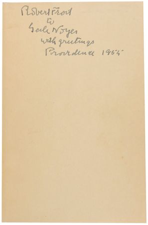 Lot #532 Robert Frost Book - Image 1