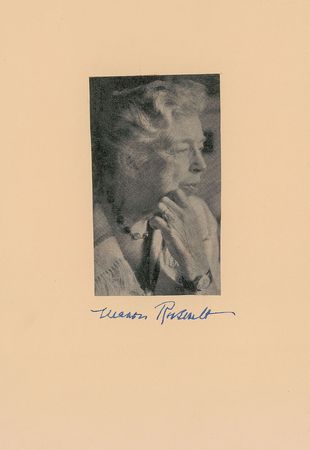 Lot #69 Eleanor Roosevelt Handwritten Letter Signed and Signature - Image 3