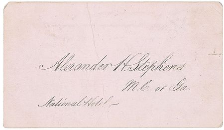 Lot #337 Alexander Stephens - Image 2