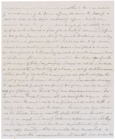 Lot #310 Edward Johnson: ?He had no aid or sympathy from honorable men of the South?They are not assassins and not the allies of assassins? - Image 2