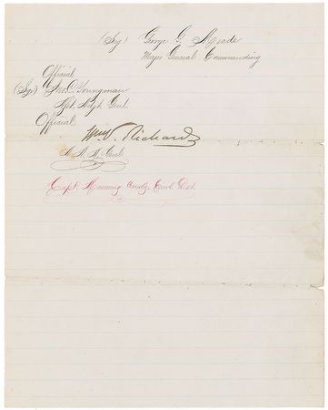 Lot #340 Union Army: Lincoln Assassination: ?Official intelligence has been received of the death, by assassination, of the President of the United States? - Image 2