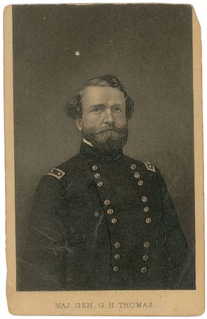 Lot #379 George H. Thomas Signed Document - Image 2