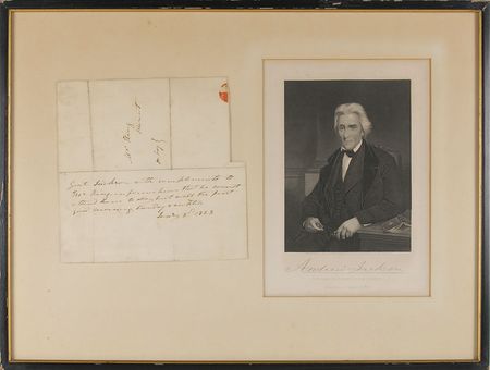 Lot #13 Andrew Jackson: Uncommon handwritten letter from ?Genl. Jackson? - Image 2