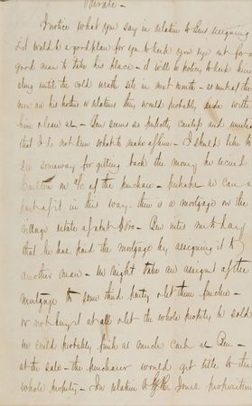 Lot #260 Jay Gould Handwritten Letter Signed - Image 2