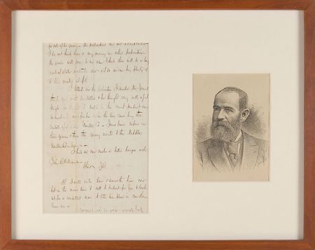 Lot #260 Jay Gould Handwritten Letter Signed - Image 3