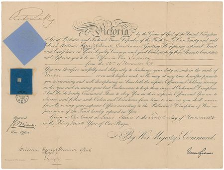 Lot #275 Queen Victoria Signed Document - Image 1