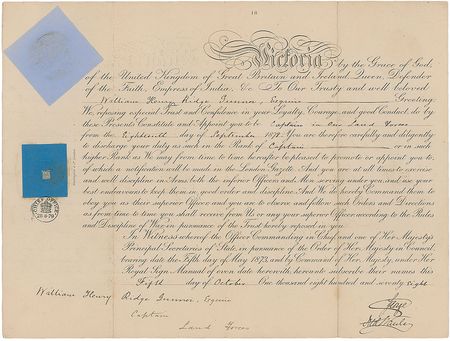 Lot #275 Queen Victoria Signed Document - Image 2