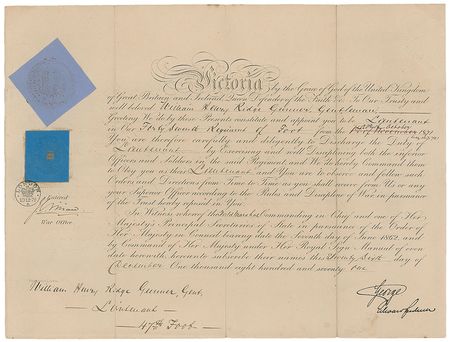 Lot #275 Queen Victoria Signed Document - Image 3