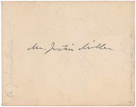 Lot #283 Supreme Court: Melville Fuller Handwritten Letter Signed - Image 5