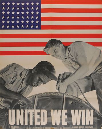 Lot #342 World War II Posters - Image 1