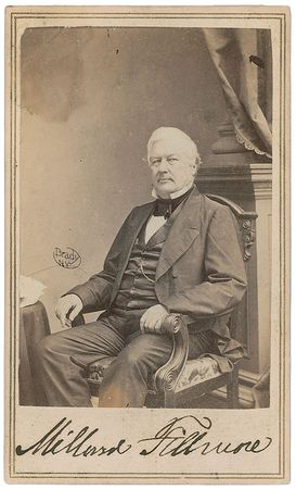 Lot #18 Millard Fillmore: Outstandingly rare