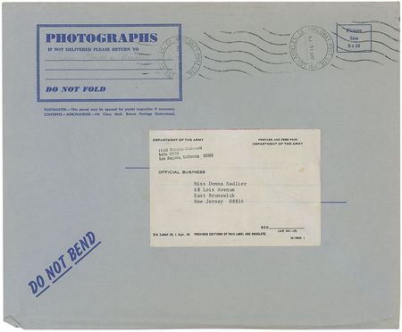 Lot #352 Omar Bradley Signed Photograph - Image 3