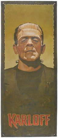 Lot #732 Boris Karloff Original Artwork - Image 1