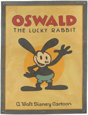 Lot #733 Oswald the Lucky Rabbit Original Artwork - Image 1