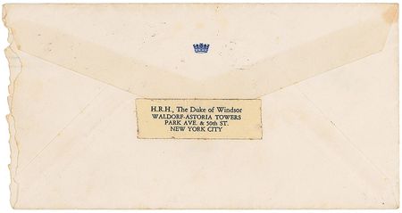 Lot #256 Edward, Duke of Windsor Typed Letter Signed - Image 3