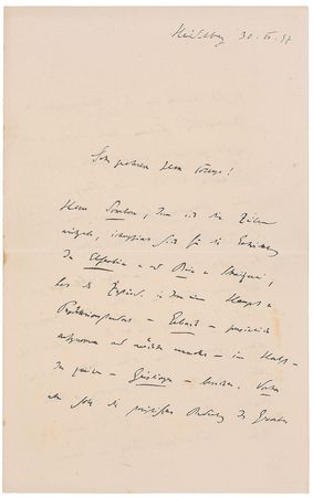 Lot #232 Max Weber: Early sociological inquiries into factory conditions - Image 1