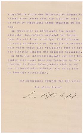 Lot #501 Leopold Sacher-Masoch Letters - Image 13