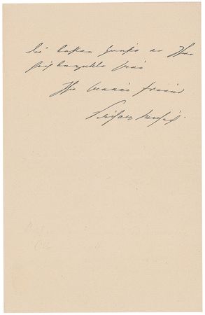 Lot #501 Leopold Sacher-Masoch Letters - Image 4