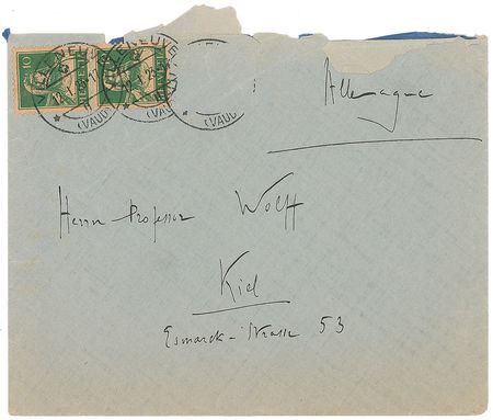 Lot #498 Romain Rolland Handwritten Letter Signed - Image 3