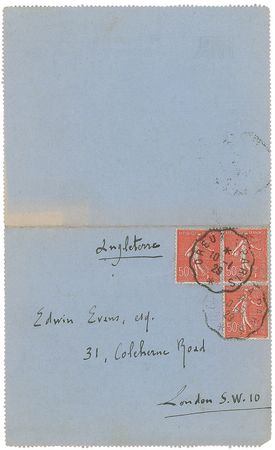 Lot #585 Maurice Ravel: Shortly after the premiere of Bolero - Image 2