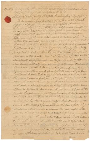 Lot #138 Declaration of Independence: Robert Treat Paine - Image 2