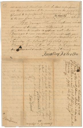 Lot #138 Declaration of Independence: Robert Treat Paine - Image 3