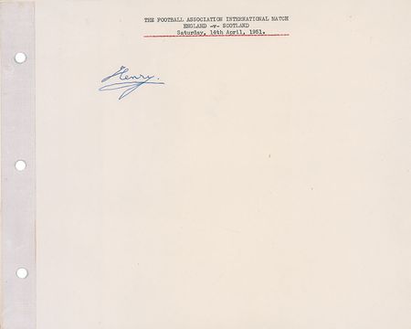 Lot #112 British Royalty Signature - Image 1