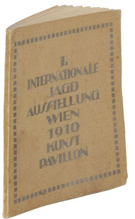 Lot #456 Egon Schiele: Scarce 1910 Vienna international exhibition book - Image 3