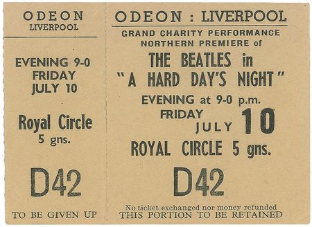 Lot #607 Beatles Tickets - Image 3