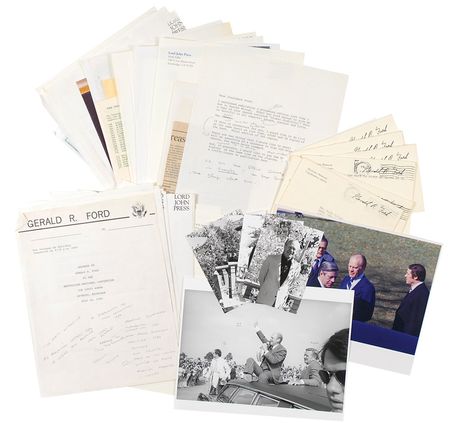 Lot #57 Gerald Ford Archive - Image 2