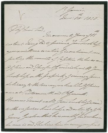 Lot #266 King William IV Handwritten Letter Signed - Image 1