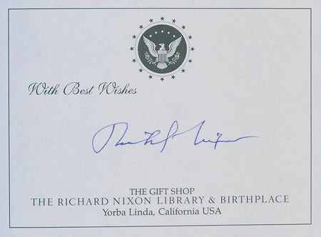 Lot #80 Richard Nixon Book - Image 1