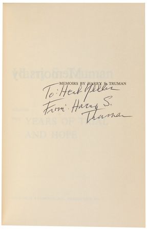 Lot #72 Harry S. Truman Books - Image 2