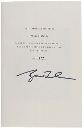 Lot #99 George W. Bush Book - Image 1