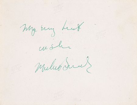 Lot #713 Marlon Brando Signed Photograph - Image 2