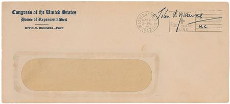 Lot #51 John F. Kennedy: “I am definitely opposed to the lifting of rent controls” - Image 2